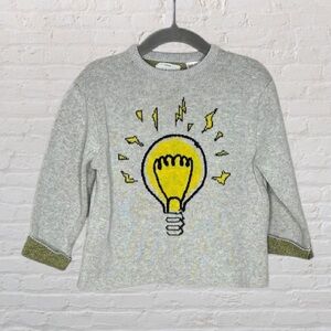 Zara Knit Lightbulb Sweater